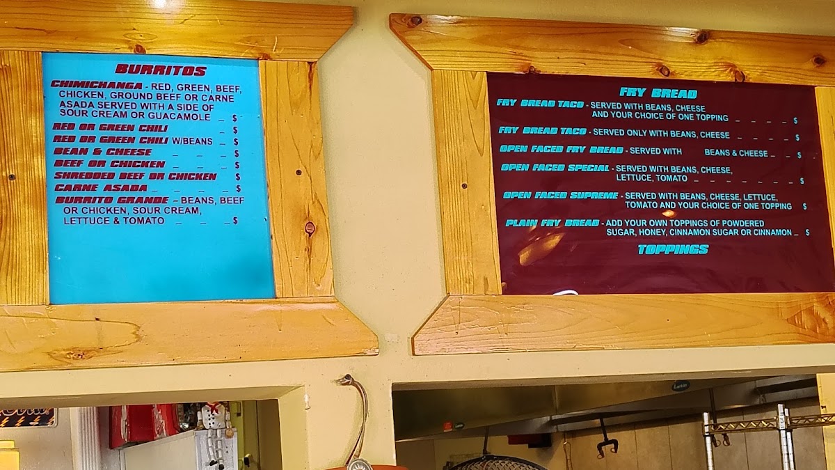 Angelina's Fry Bread Menu - Image 3