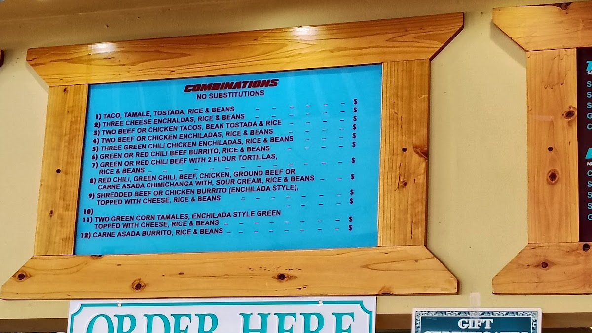 Angelina's Fry Bread Menu - Image 6